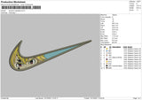 Swoosh Melodias Embroidery