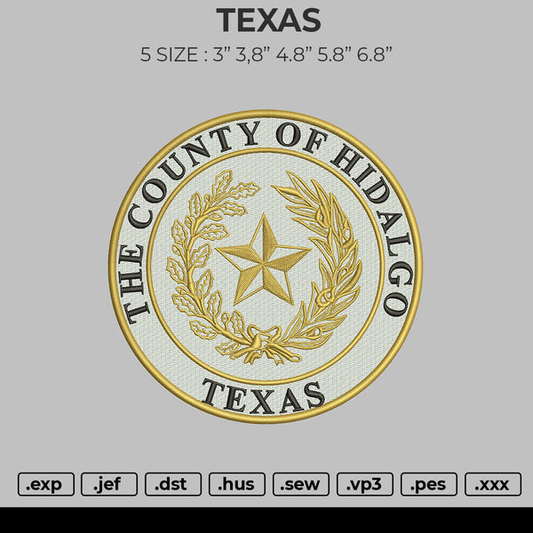TEXAS Embroidery