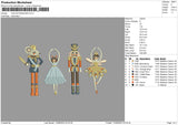 Nutracker Embroidery File 6 sizes