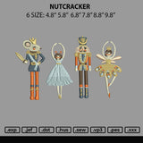 Nutracker Embroidery File 6 sizes