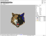 Timberwolves Embroidery