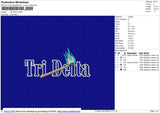 TRI DEITA Embroidery