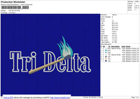 TRI DEITA Embroidery