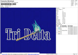 TRI DEITA Embroidery