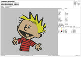the calvin 01 Embroidery