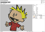 the calvin 01 Embroidery