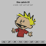 the calvin 01 Embroidery