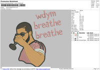 WDYM Breathe Embroidery