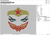 Wonder Woman Face