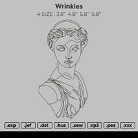 Wrinkles Embroidery
