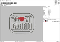 Yo Mi B V7 Embroidery File 6 sizes