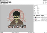 Yonaguni V3 Embroidery