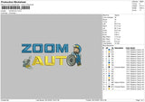 Zoom Aut Embroidery