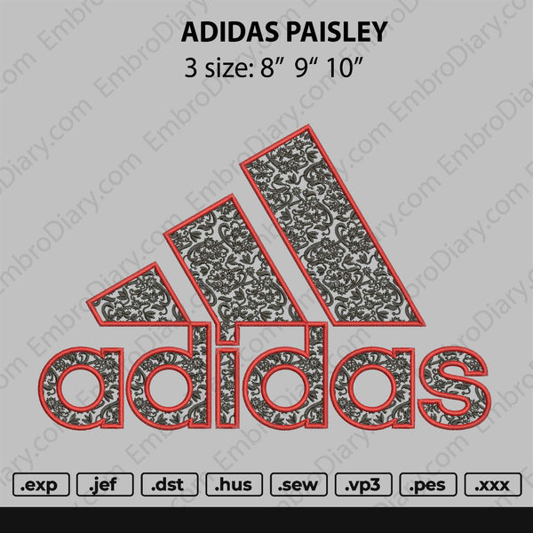 Adidas Paisley Embroidery