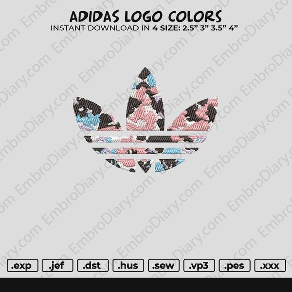 DIDAS Logo colors Embroidery