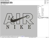 Air Nike V2 Embroidery