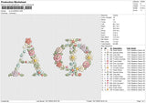 ao flowers Embroidery