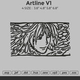 Artline V1 Embroidery