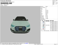 Audi Car Embroidery