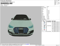 Audi Car Embroidery
