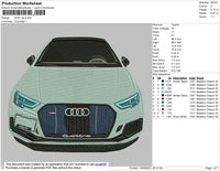 Audi Car Embroidery