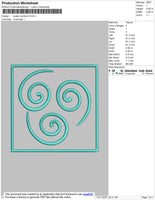 Avatar Symbol 4 Embroidery