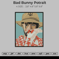 Bad Bunny Potrait