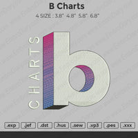 B Charts Embroidery