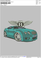 Bentley embroidery