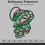 Bulbasaur Embroidery
