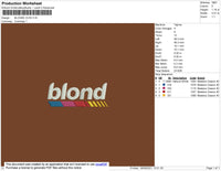 Blond Icon Embroidery