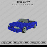 Blue Car V7