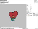 Bts Chimmy Embroidery