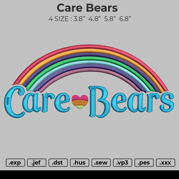 Care Bears Embroidery