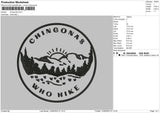 Chingonas Embroidery File 6 sizes