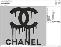 Melt Chanel Embroidery