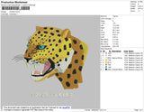 Cheetah Embroidery