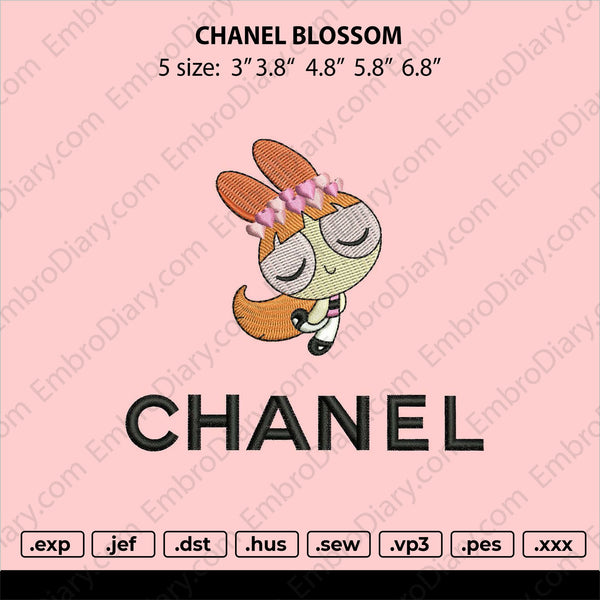 chanel blussom Embroidery