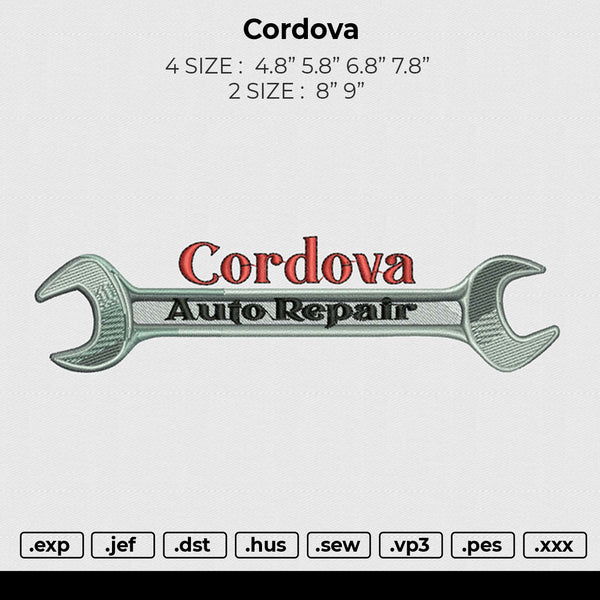 Cordova Embroidery
