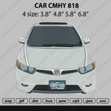 Car CMHY 818  Embroidery