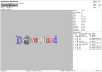 Daisyland Embroidery File 6 sizes