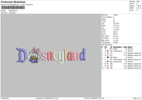 Daisyland Embroidery File 6 sizes