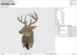 Deer v4 Embroidery