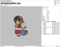 Demon Slayer Xmas Embroidery