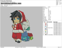 Demon Slayer Xmas Embroidery