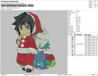 Demon Slayer Xmas Embroidery