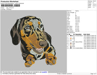 Dog V16 Embroidery
