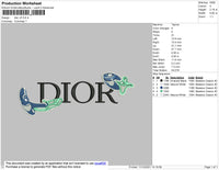 Dior V5 Embroidery