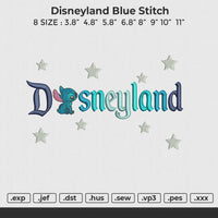 Disneyland Blue Stitch