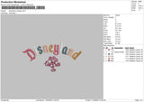Mickeyland Embroidery